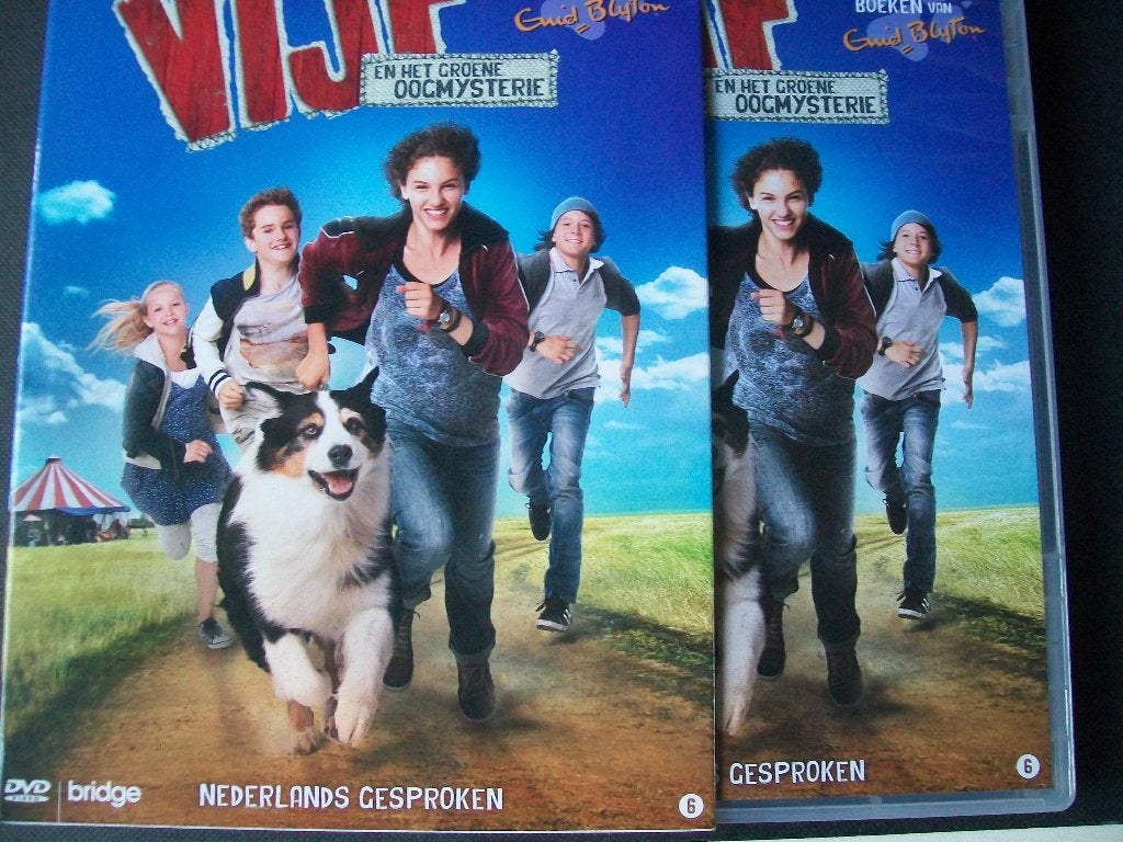 De Vijf En Het Groene Oogmysterie nog nieuw (2016), Cd's en Dvd's, Dvd's | Kinderen en Jeugd, Avontuur, Verzenden, Zo goed als nieuw