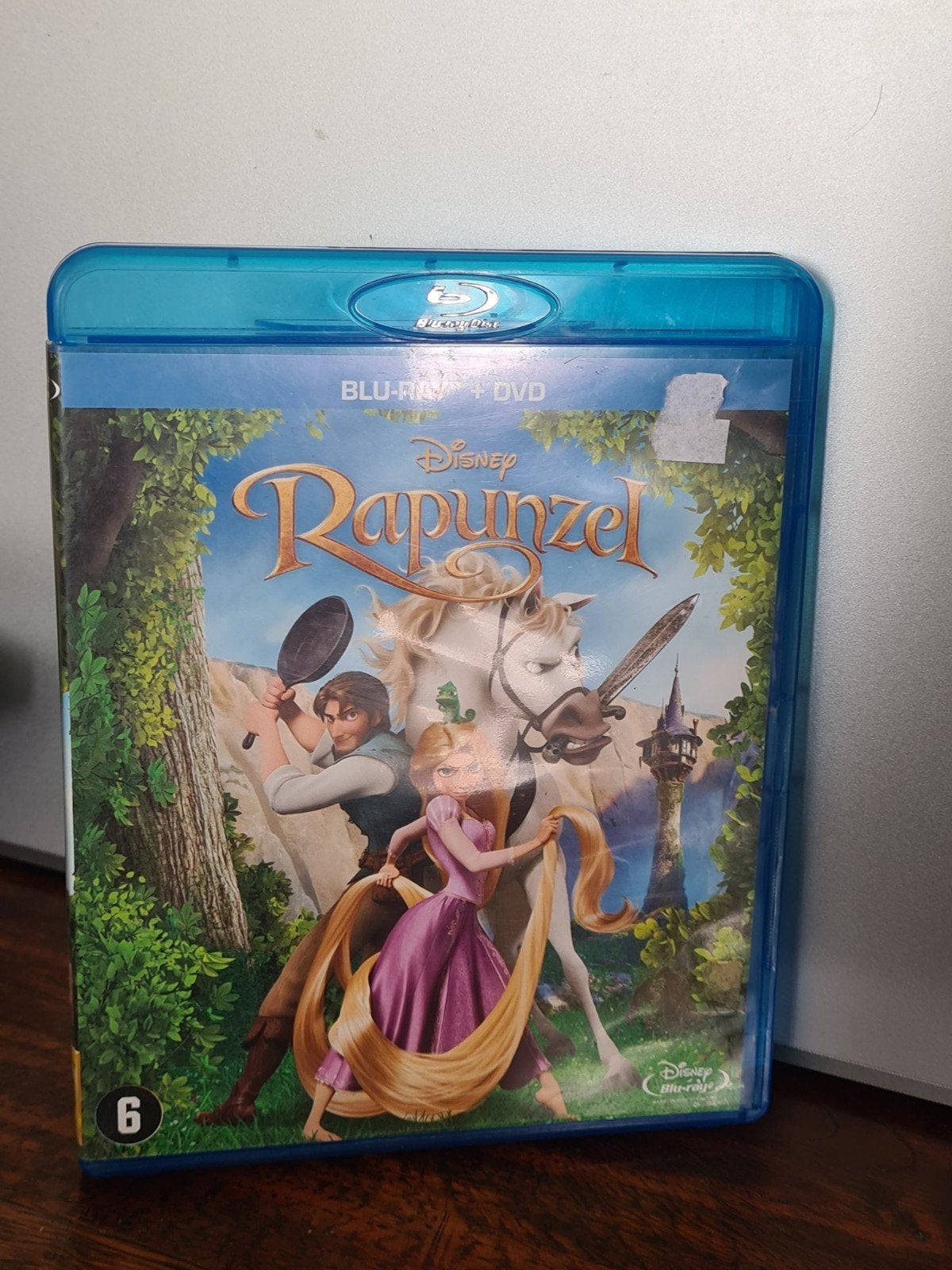 Disney Rapunzel Blu-ray + DVD Combo Pack, Cd's en Dvd's, Blu-ray, Zo goed als nieuw, Tekenfilms en Animatie, Ophalen of Verzenden