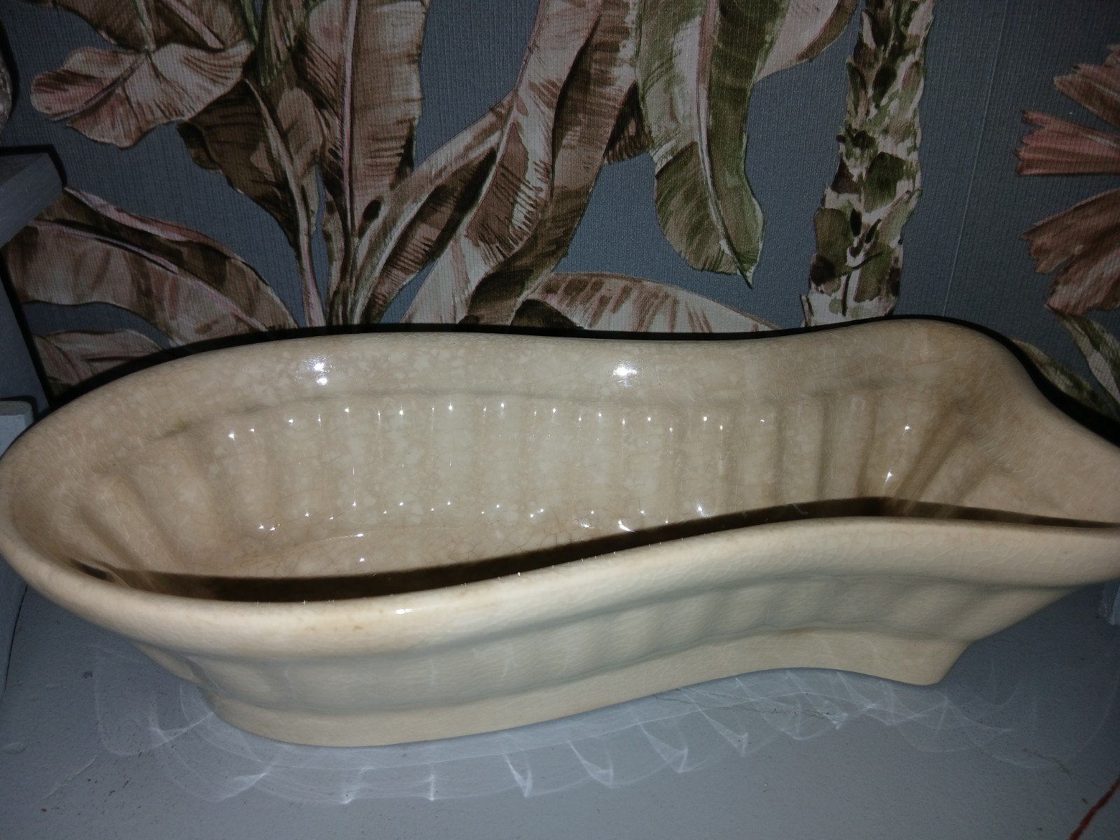 beboterde puddingvorm Vis, Antiek en Kunst, Ophalen of Verzenden