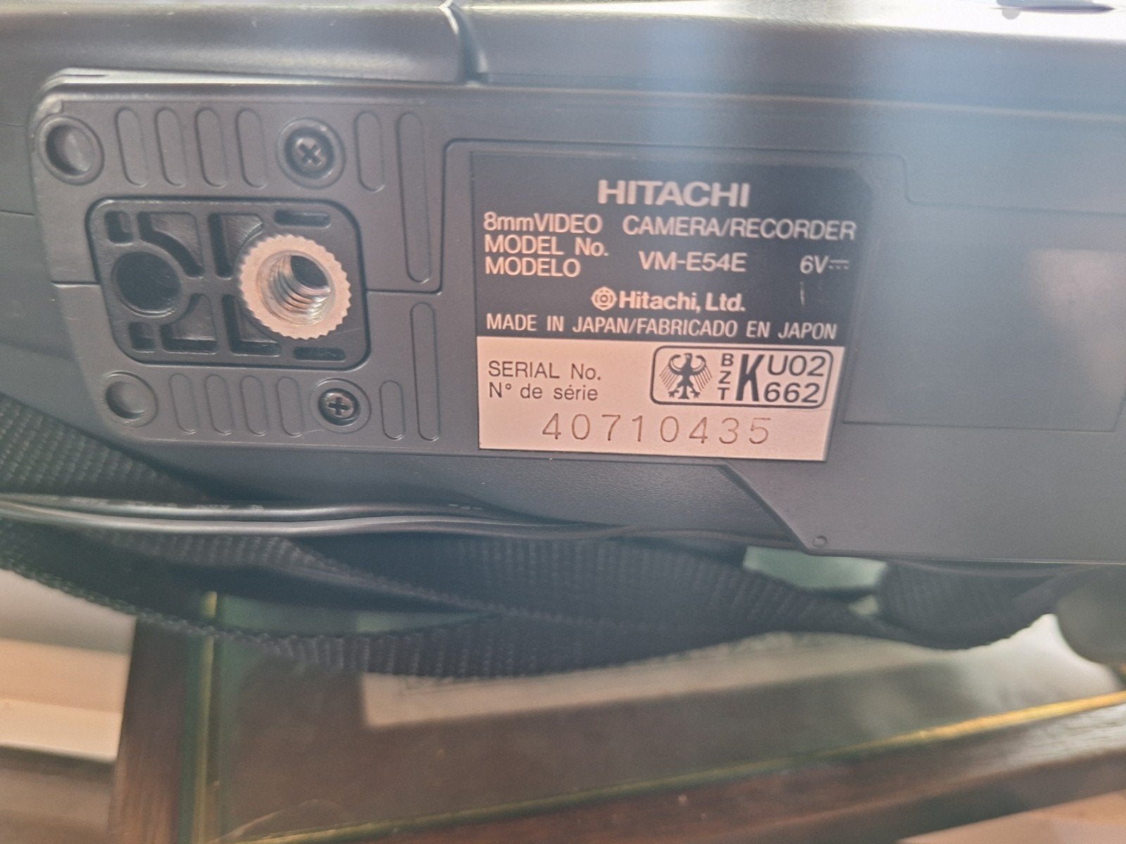 Hitachi VM-E54E 8mm Video Camera/Recorder met tas, Audio, Tv en Foto, Videocamera's Digitaal, Gebruikt, Overige soorten, Hitachi