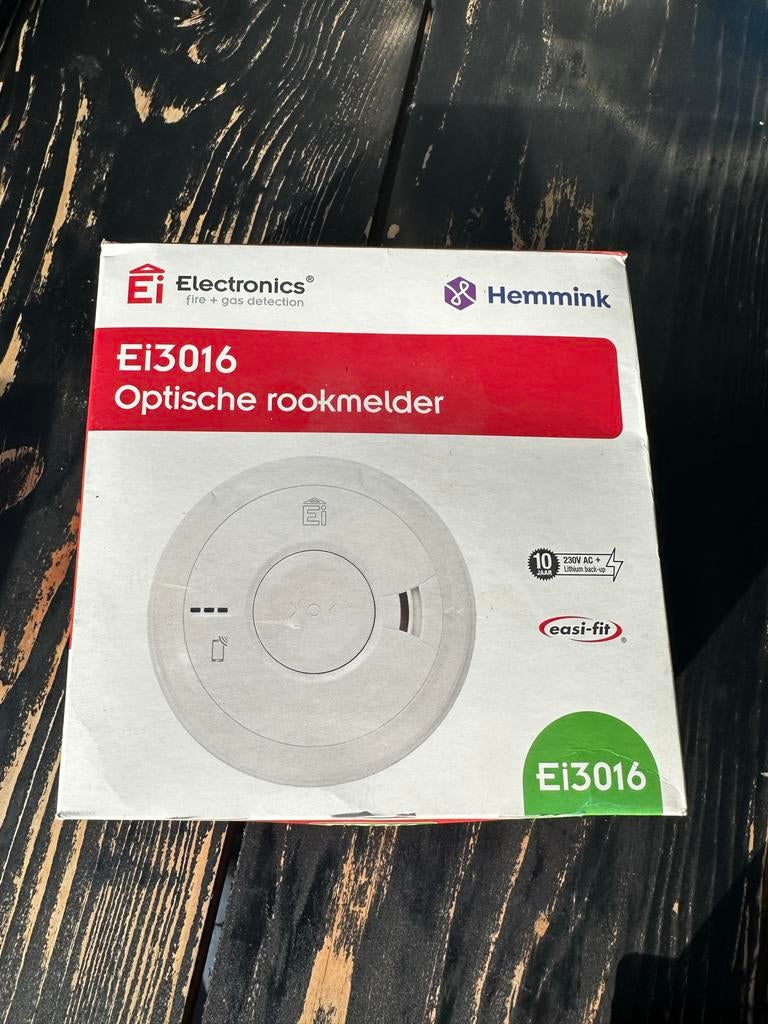 Rookmelder Hemmink Ei3016 wifi app, Doe-het-zelf en Verbouw, Alarmsystemen, Ophalen of Verzenden, Nieuw, Detector, Sensor of Melder