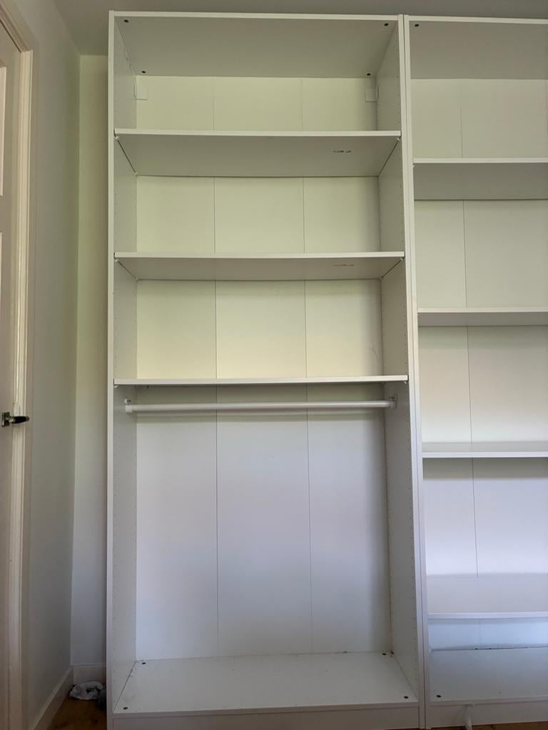 1x IKEA Pax kast zonder deur 100x35x240 cm, Ophalen, Met plank(en), Gebruikt, 200 cm of meer
