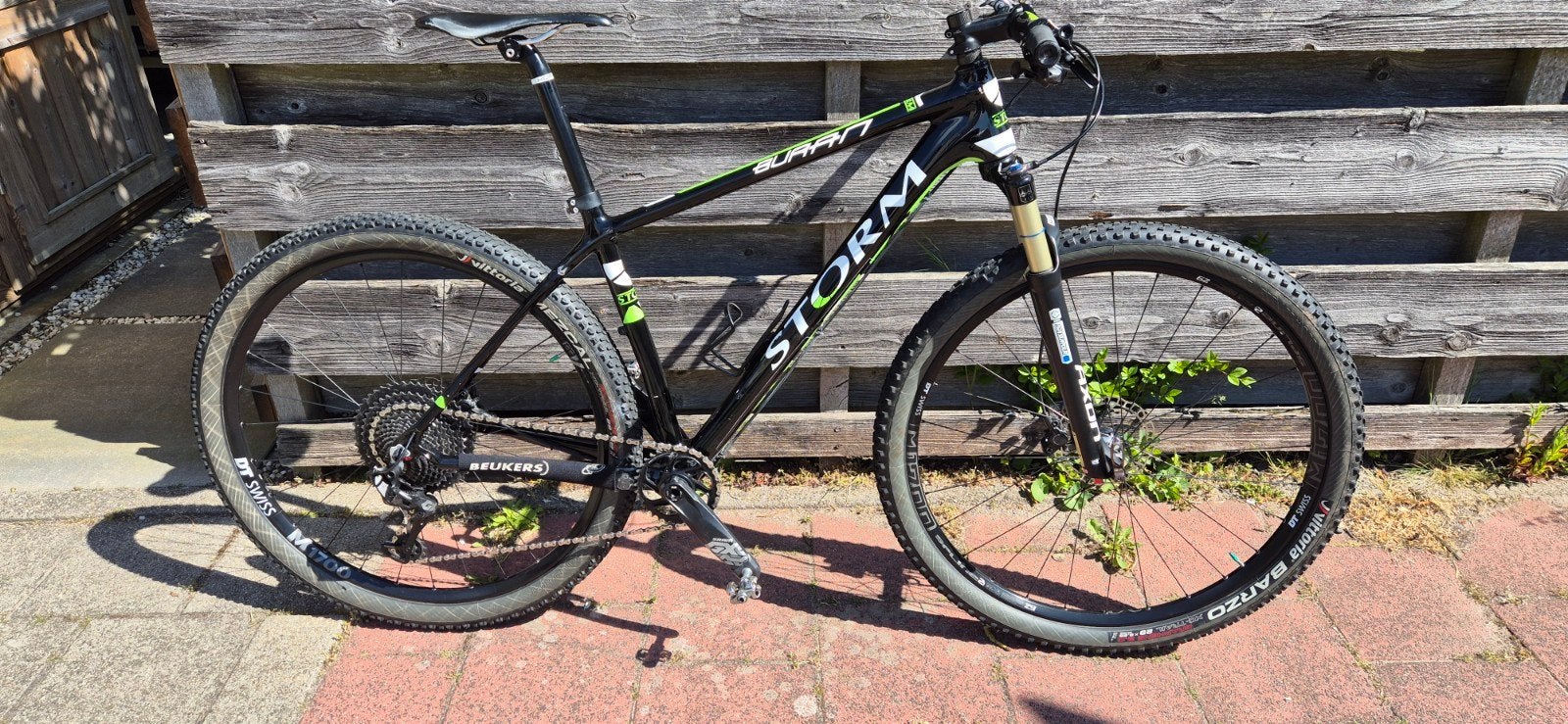 Storm Buran 29 Inch Full Carbon, Gebruikt, Vering, 10 tot 15 versnellingen, Overige maten