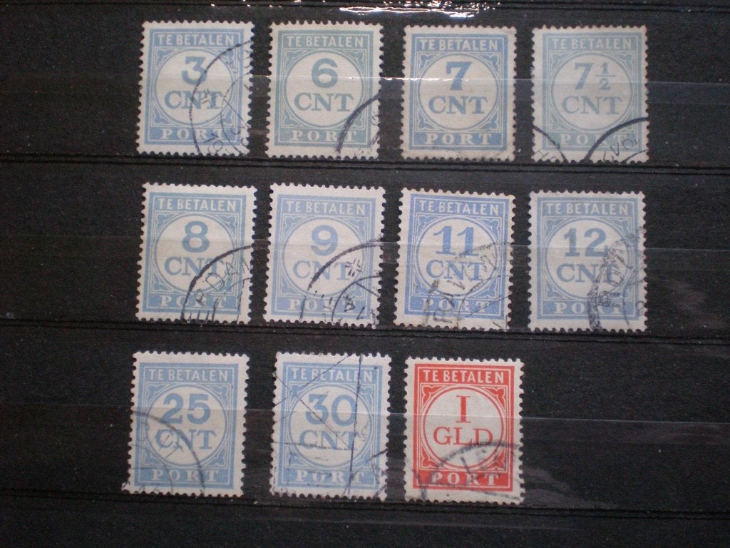 Nederland Port 69-74 gebruikt ( U)..€ 0,90, Ophalen of Verzenden