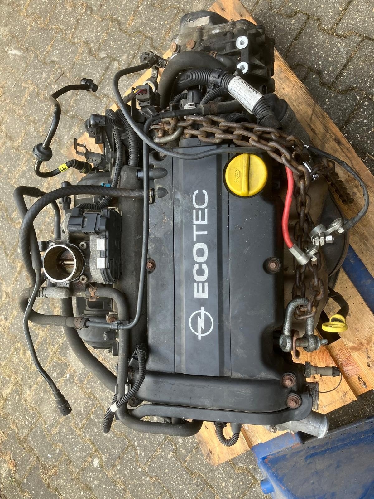 Opel Corsa D 1.2 80pk Z12XEP Motor met versnellingsbak, Ophalen of Verzenden, Gebruikt, Opel