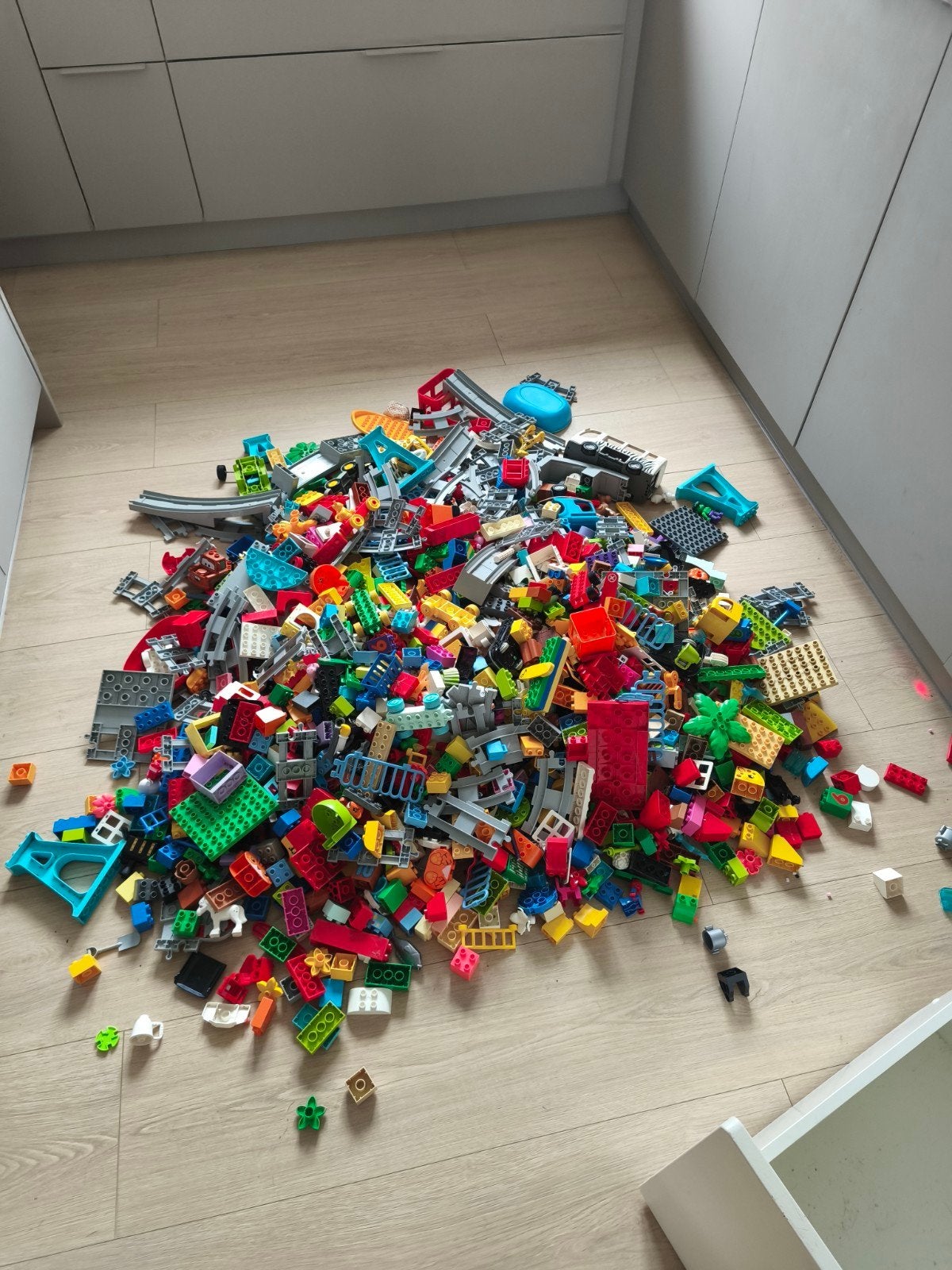 Grote partij diverse Duplo, Ophalen, Gebruikt, Overige merken