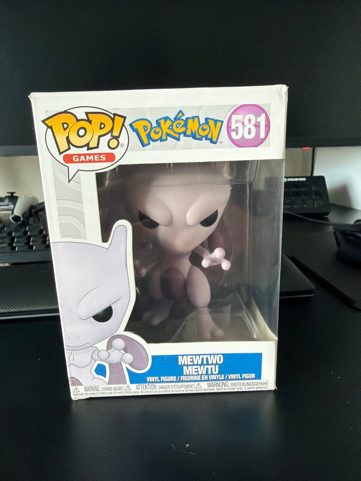 Funko Pop! Pokémon Mewtwo #581 - Games Collectible, Ophalen of Verzenden, Zo goed als nieuw