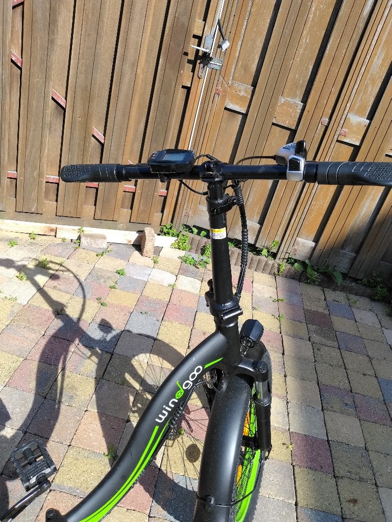 Windgoo E20 elektrische fiets opvouwbaar, Zo goed als nieuw, Minder dan 47 cm, 50 km per accu of meer, Ophalen