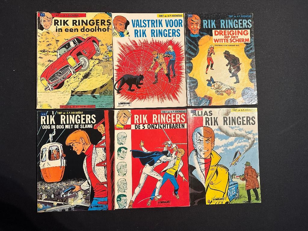 Stripboeken - Rik Ringers - AP Duchateau, Boeken, Stripboeken, Meerdere stripboeken, Ophalen of Verzenden, Gelezen
