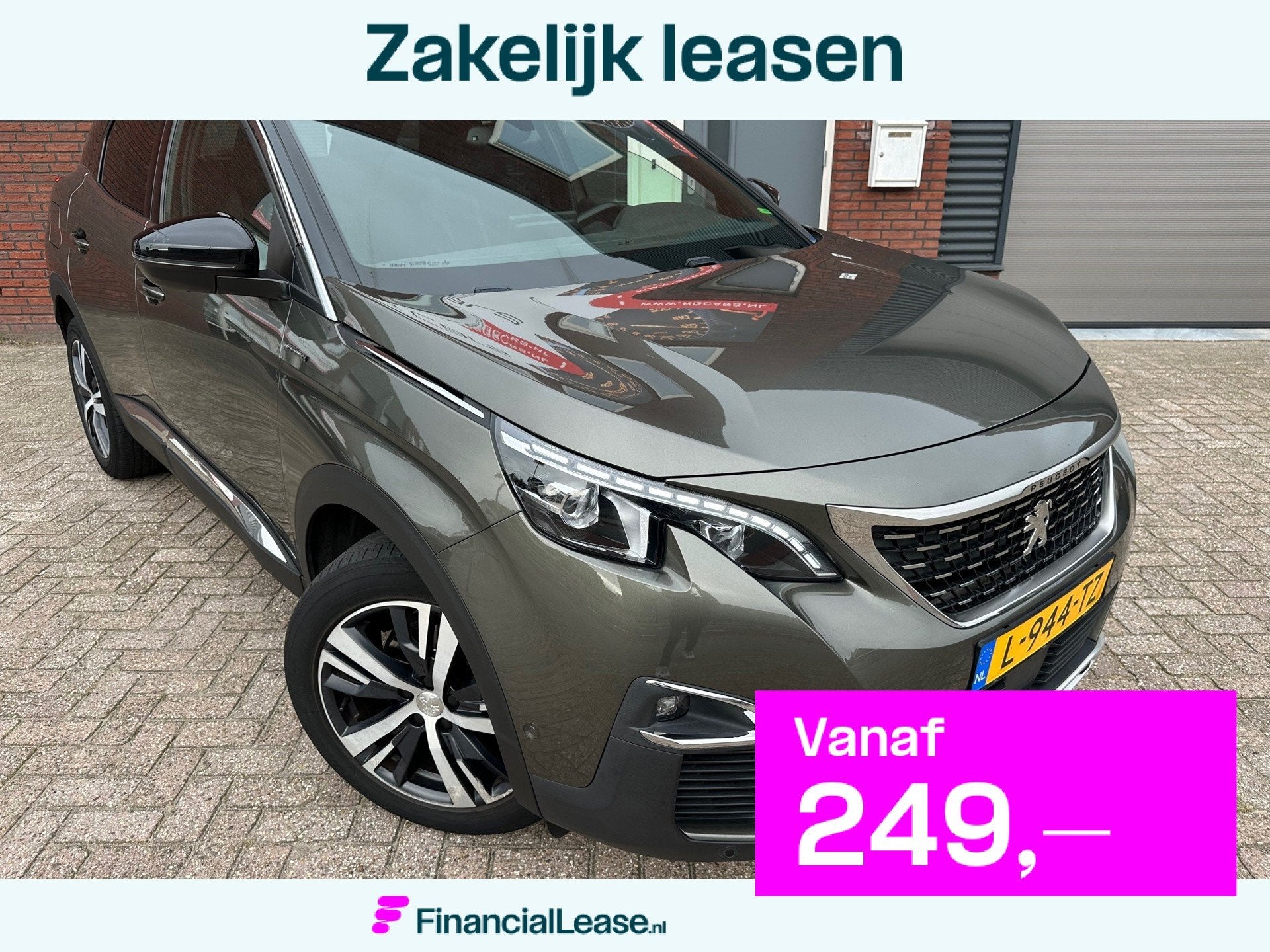 Peugeot 3008 1.2 PureTech GT Line / Navi / Virtual / PDC / R, Gebruikt, 1199 cc, Met garantie (alle), Leder en Stof