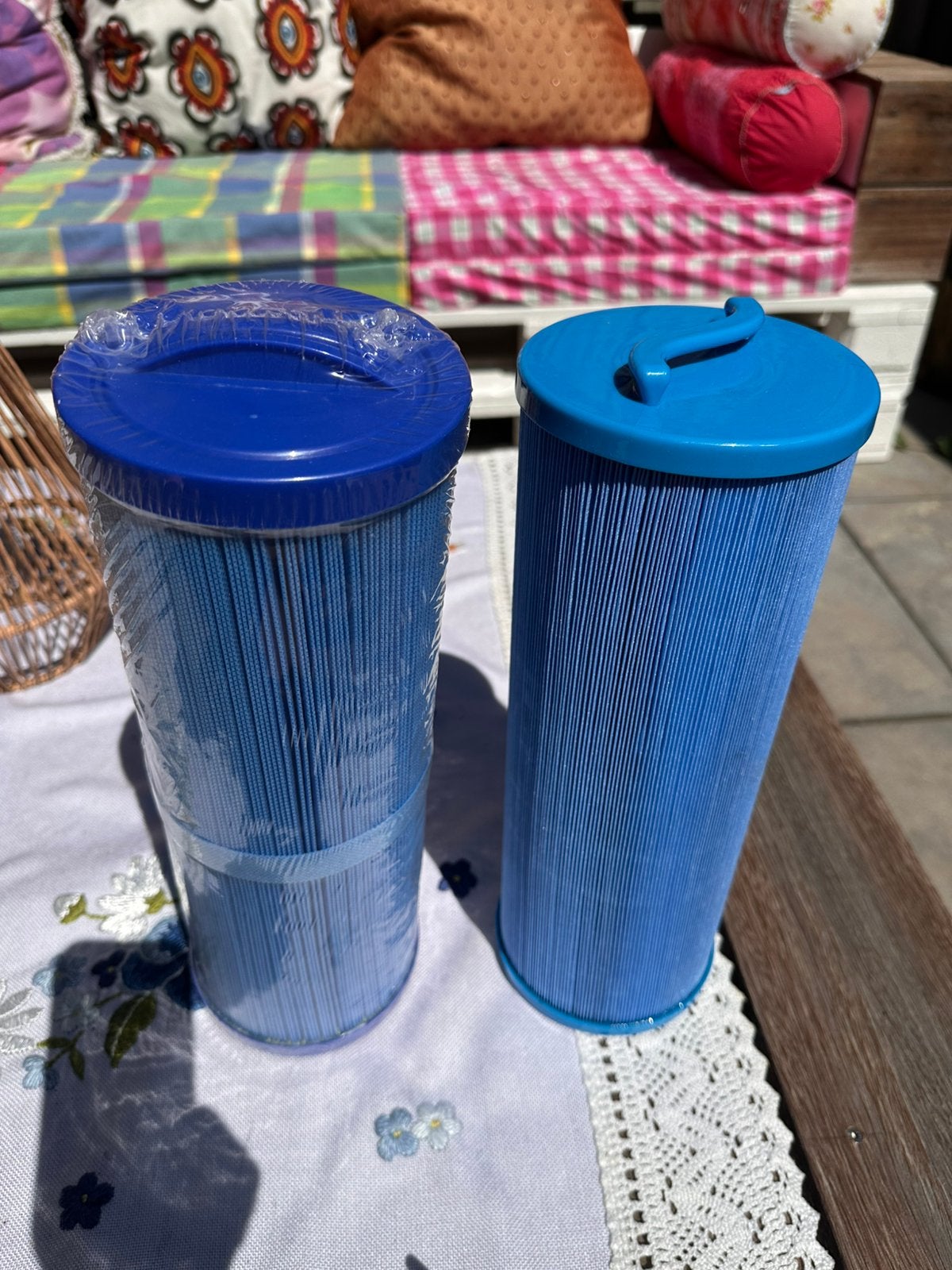 Jacuzzifilters, Ophalen, Zo goed als nieuw