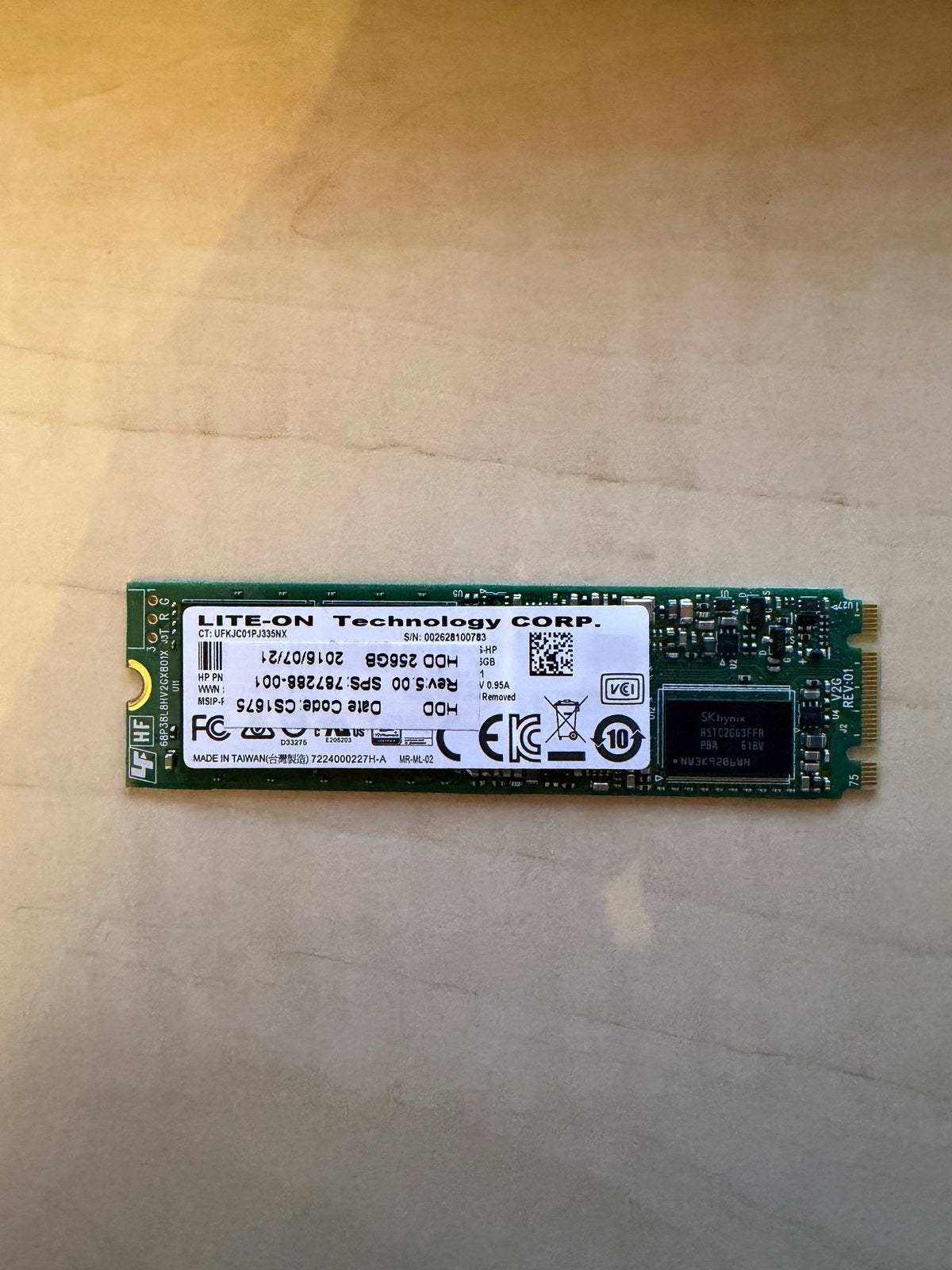LITE-ON M.2 SATA SSD 256GB - Snelle Opslag voor Laptop/Deskt, Intern, Gebruikt, Server, Ophalen of Verzenden