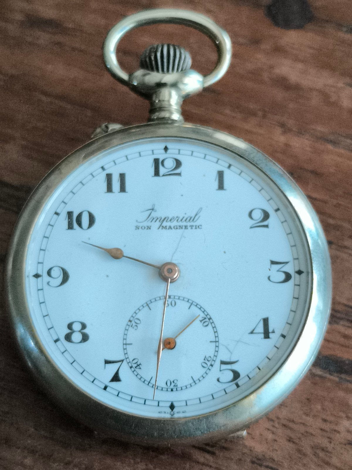 Imperial Zakhorloge - Niet-magnetisch - 5.2 cm diameter, Overige merken, Overige materialen, Zakhorloge, Ophalen of Verzenden