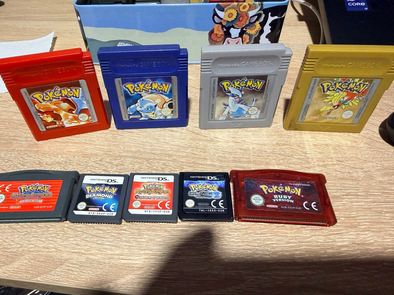 Pokémon Game Boy & Advance & DS Collectie: 9 Spellen, Ophalen, 1 speler, Zo goed als nieuw, Role Playing Game (Rpg)