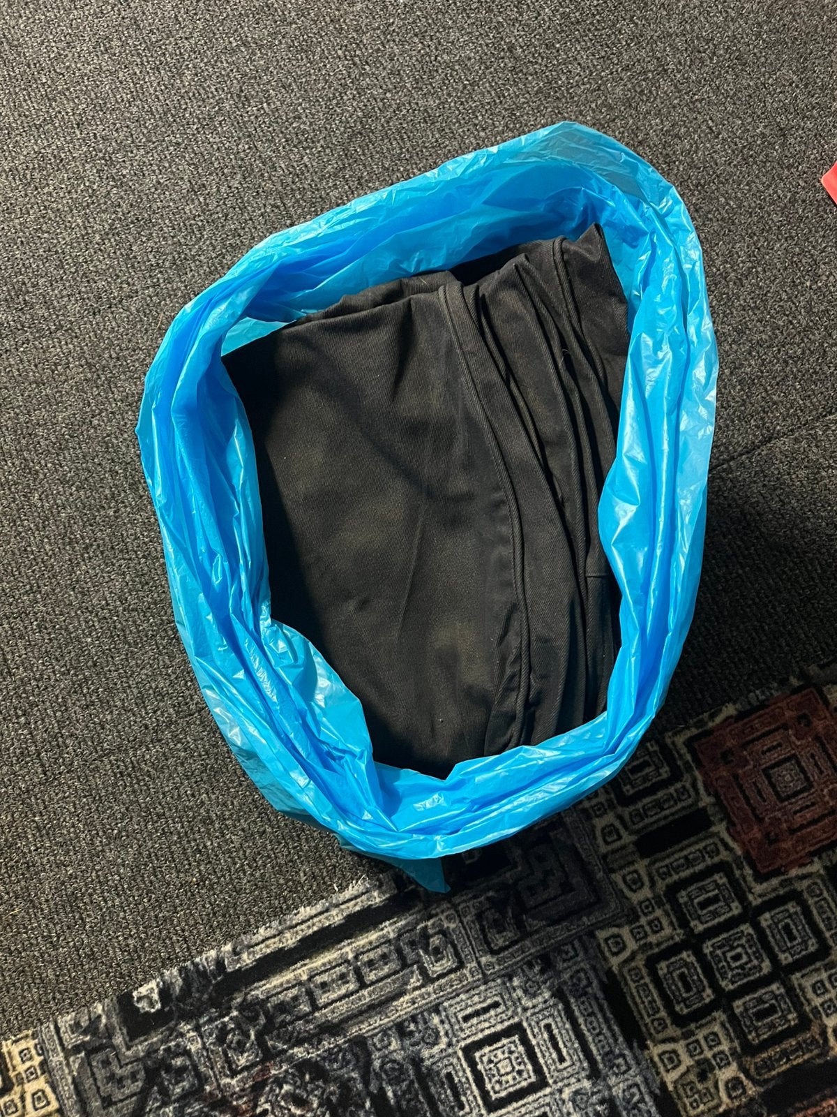 Zwarte bankhoezen Ikea bank Ektorp, Ophalen, Gebruikt, Stof