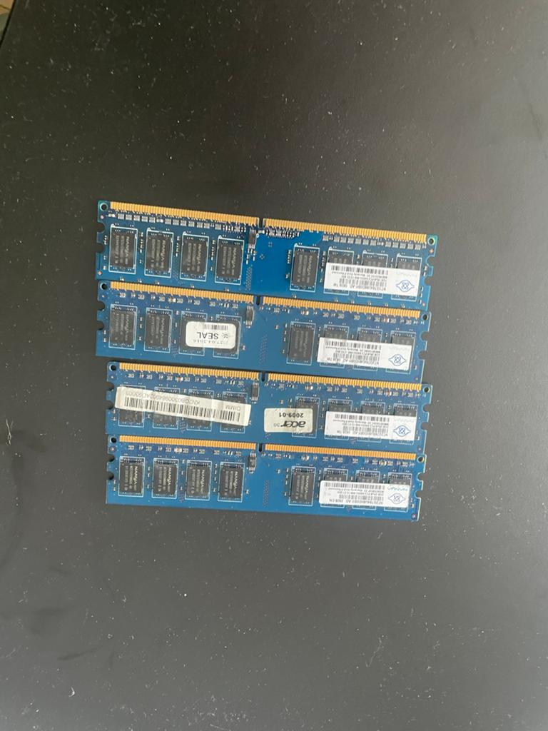 7GB ram, Ophalen of Verzenden, Zo goed als nieuw, DDR2, Desktop