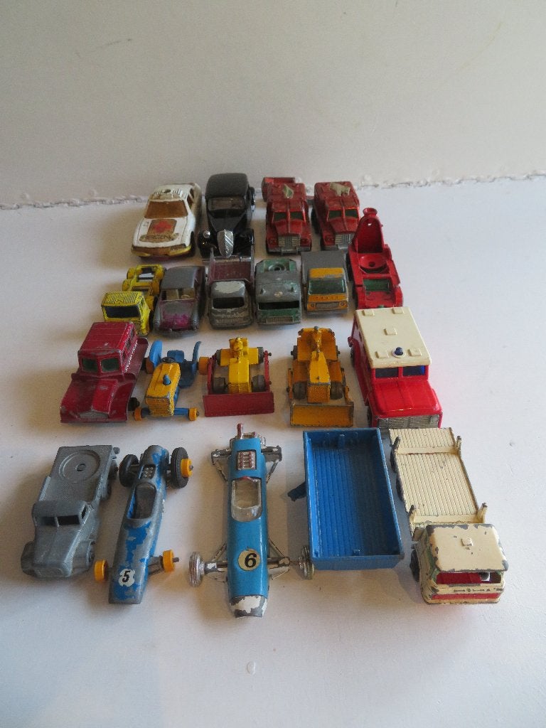 Diverse Matchbox Lesney opknappers, Ophalen of Verzenden, Gebruikt, Auto
