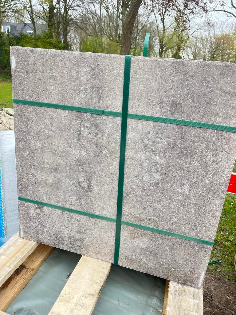 33m2 Soft Comfort Terrastegels 60x60x4 cm Ivoor, Tuin en Terras, Nieuw, Ophalen of Verzenden, 10 m² of meer, Beton