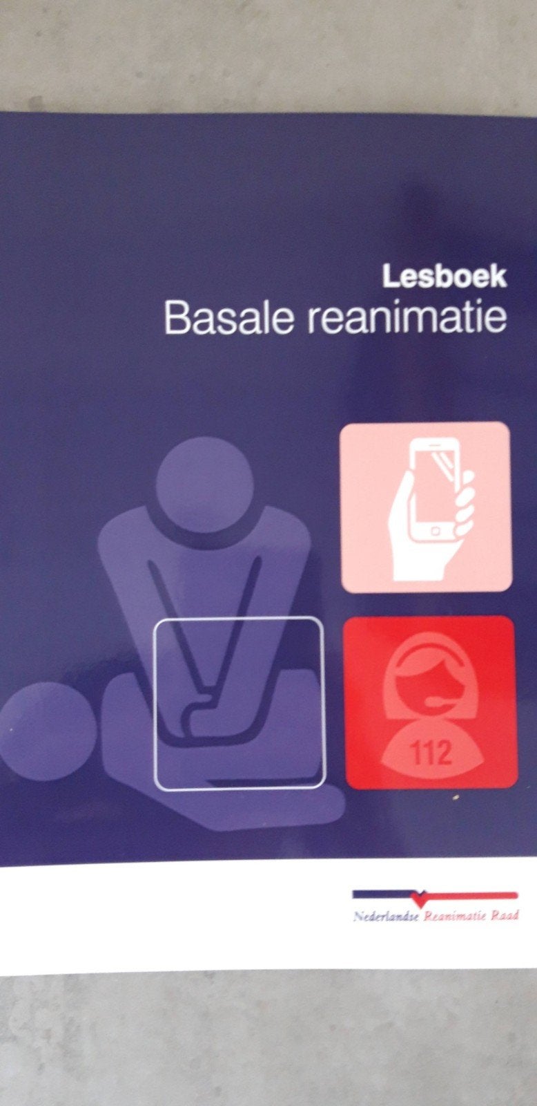 Lesboek basale reanimatie inclusief AED reanimeren NIEUW, Boeken, Ophalen of Verzenden, Nieuw, Hartstichting