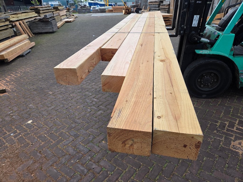 Douglas balken / palen geschaafd 14.5x19.0 cm- nr: TB55, Ophalen, Nieuw, 250 cm of meer, Balken