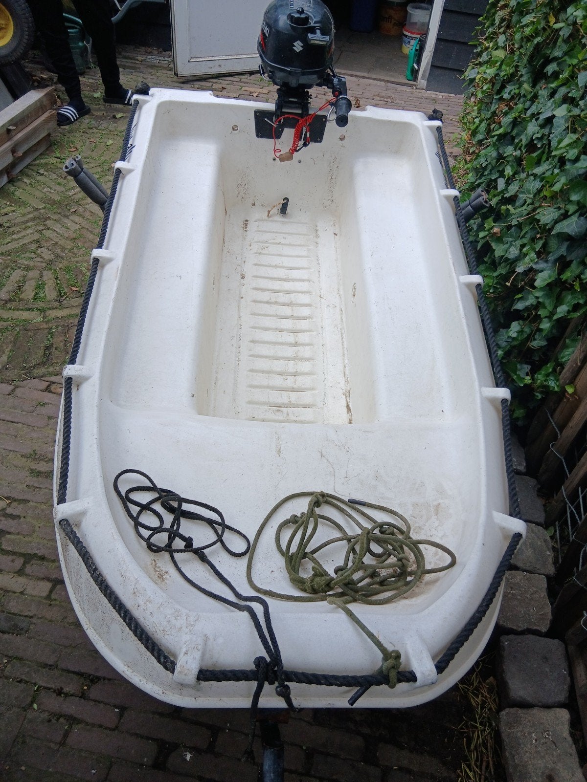 Boot whaly bbm 2,5 pk en looptrailer, Ophalen of Verzenden, Overige typen, Motorboot