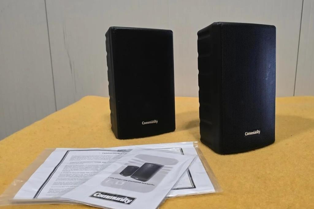 Community Pro I/O5W-PR Indoor / Outdoor Loudspeakers zwart, Ophalen of Verzenden, Nieuw, Minder dan 60 watt, Overige merken