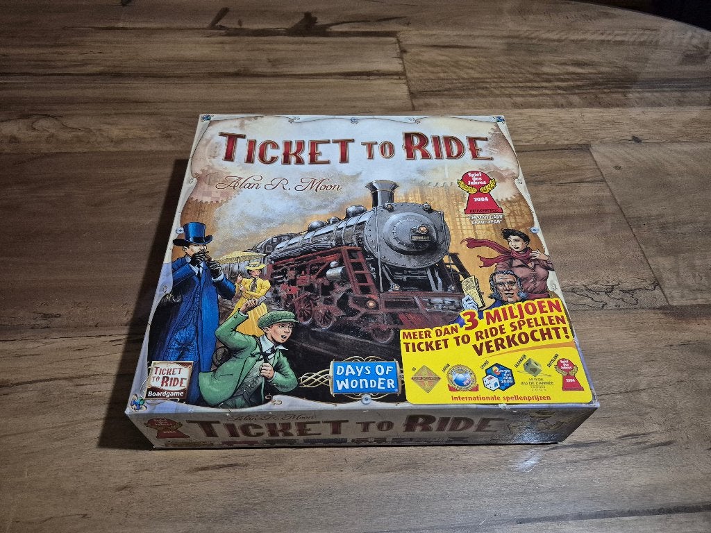 Ticket to ride USA (NL), Vijf spelers of meer, Ophalen of Verzenden, Gebruikt, Days of Wonder