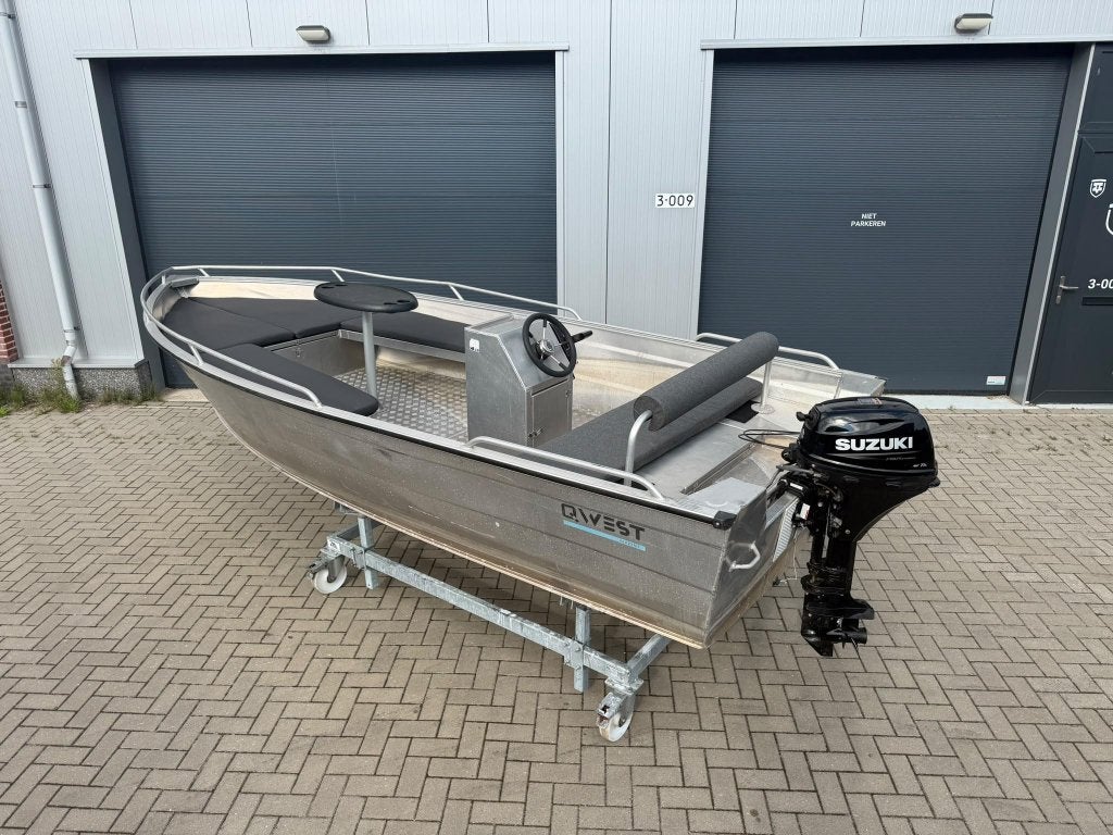 Qwest R500 Aluminium Sloep Boot 2021 incl. Suzuki 15PK 4-t, Watersport en Boten, Overige merken, Nijverheidsweg 3F, Wfwatersport@botenverhuurhoorn.nl