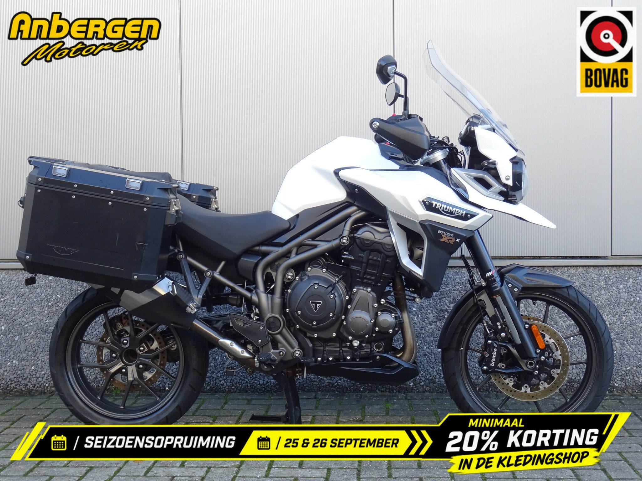 Triumph TIGER EXPLORER 1200 XRX (bj 2017), Toermotor, 1200 cc, Gebruikt, Bedrijf