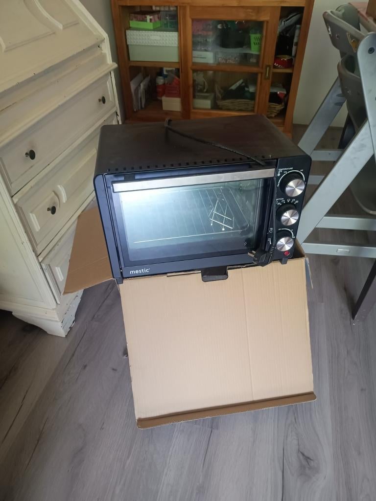 Mestic Mini Oven - Compacte en Handige Bakoven, Minder dan 45 cm, Gebruikt, Minder dan 45 cm, Oven
