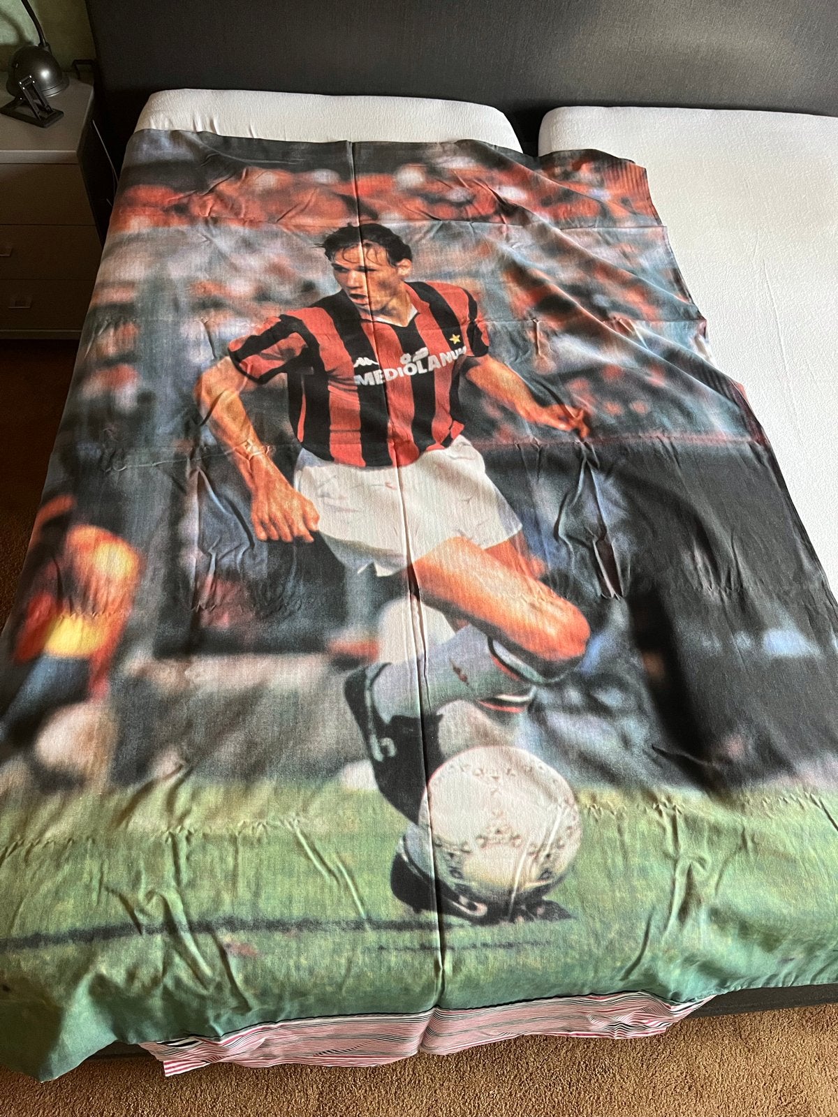 Dekbed overtrek Marco van Basten 190x135 cm met instopstrook