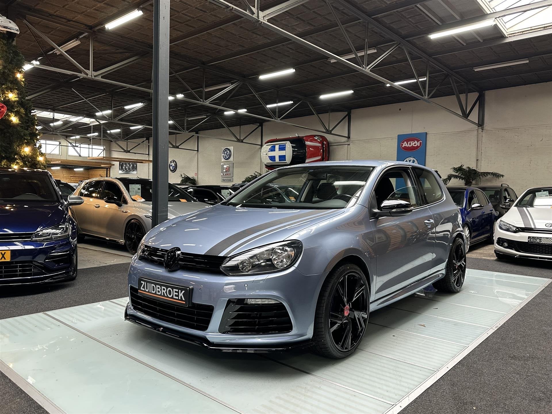 Volkswagen Golf 1.4 TSI 122PK R20 MAXTON Clima Airco Alcanta, Gebruikt, 4 cilinders, 1290 kg, Blauw