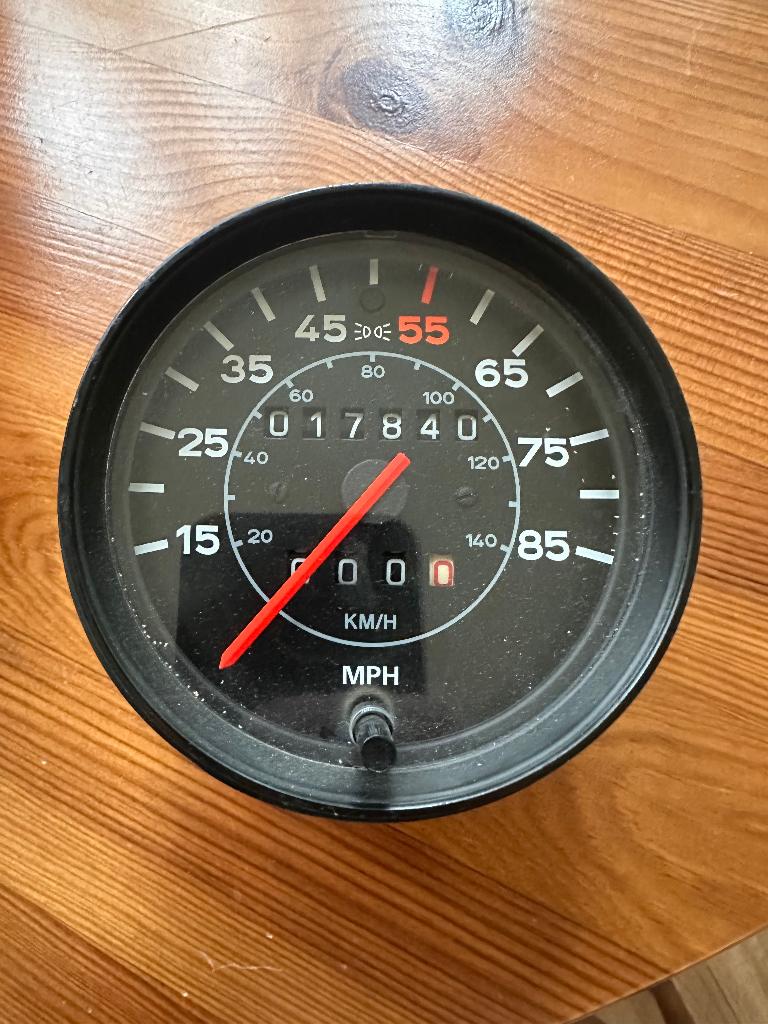 Porsche 911 VDO Snelheidsmeter - 1981, Ophalen of Verzenden, Gebruikt, Porsche