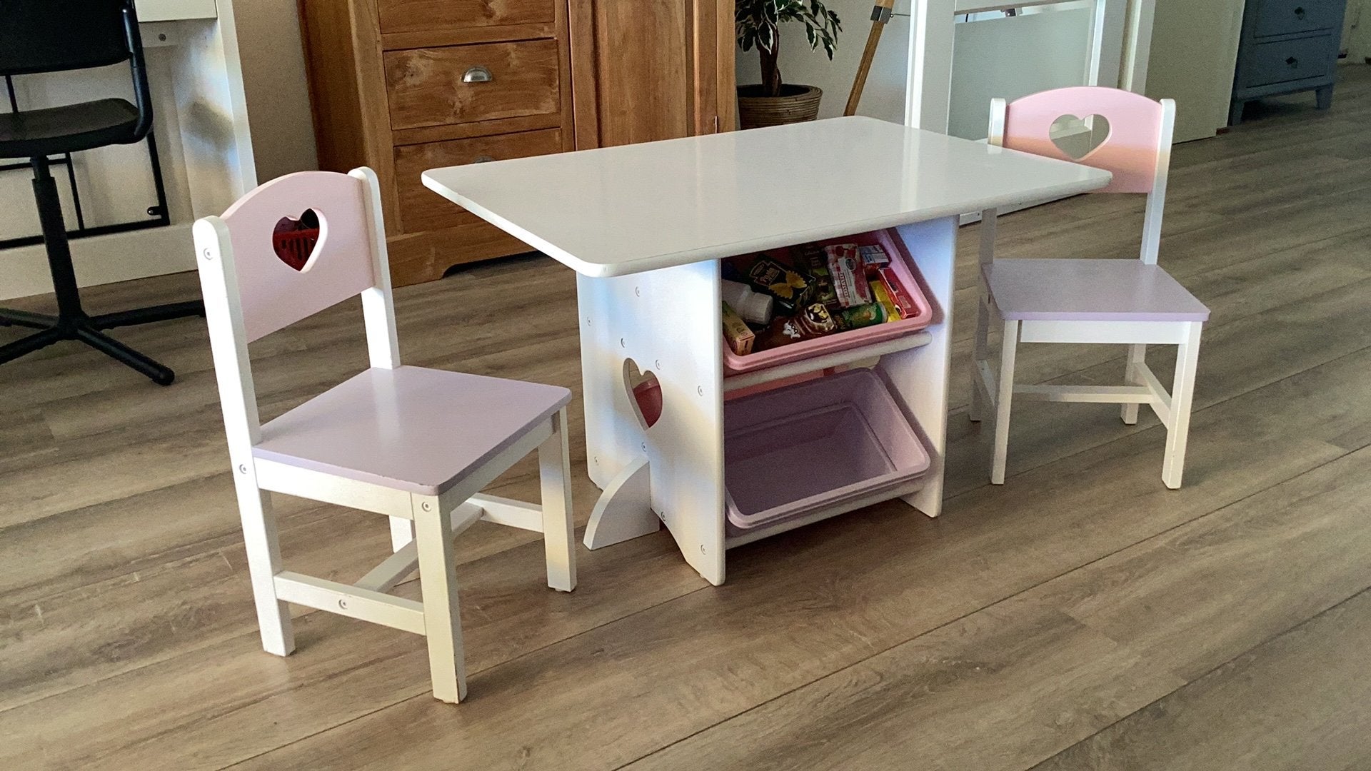 Kinderzitje/ bureautje, Ophalen, Gebruikt, Tafel(s) en Stoel(en)