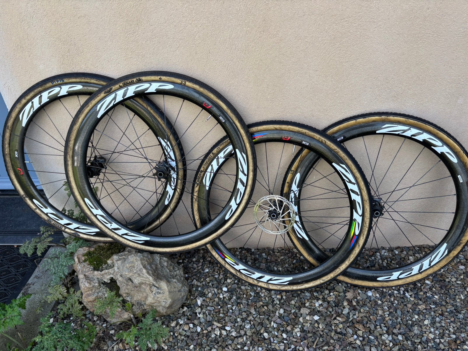 Carbon wielset Zipp 303, Overige merken, Gebruikt, Carbon, Verzenden