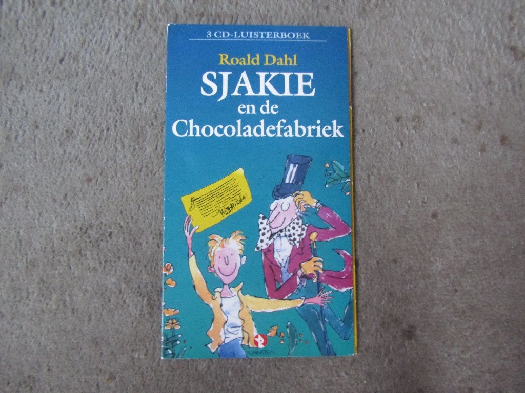 Luisterboek: Sjakie en de chocoladefarbiek van Roald Dahl, Kind, Cd, Ophalen of Verzenden, Roald dahl