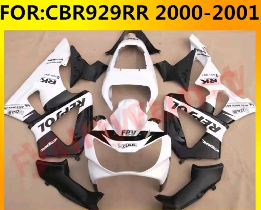 Honda CBR fireblade RR 929 Kappen set kuip alle onderdelen, Ophalen of Verzenden, Gebruikt