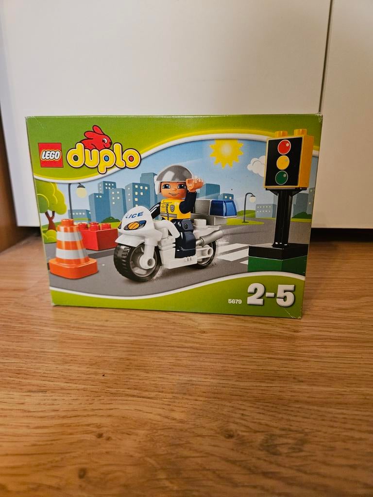LEGO DUPLO Ville Politiemotor 5679, Ophalen of Verzenden