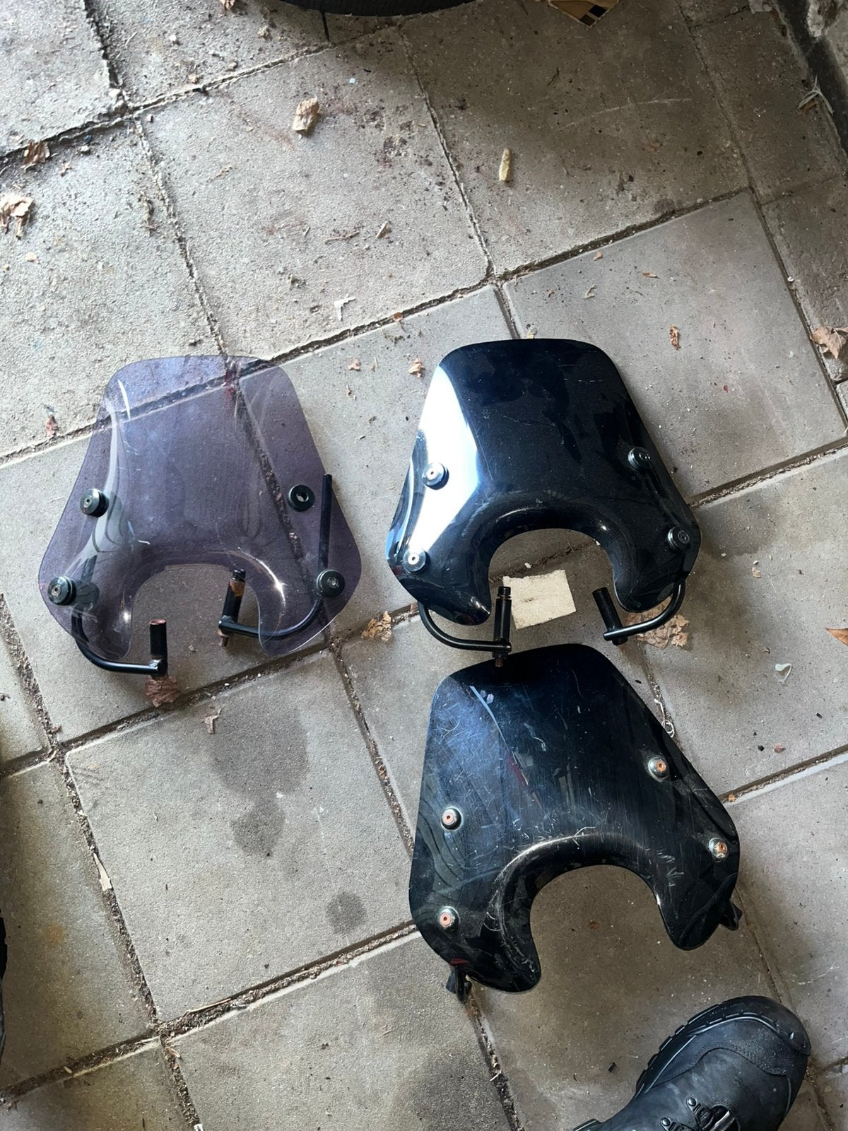 Piaggio zip 2000 laag windscherm smoke zwart, Ophalen of Verzenden