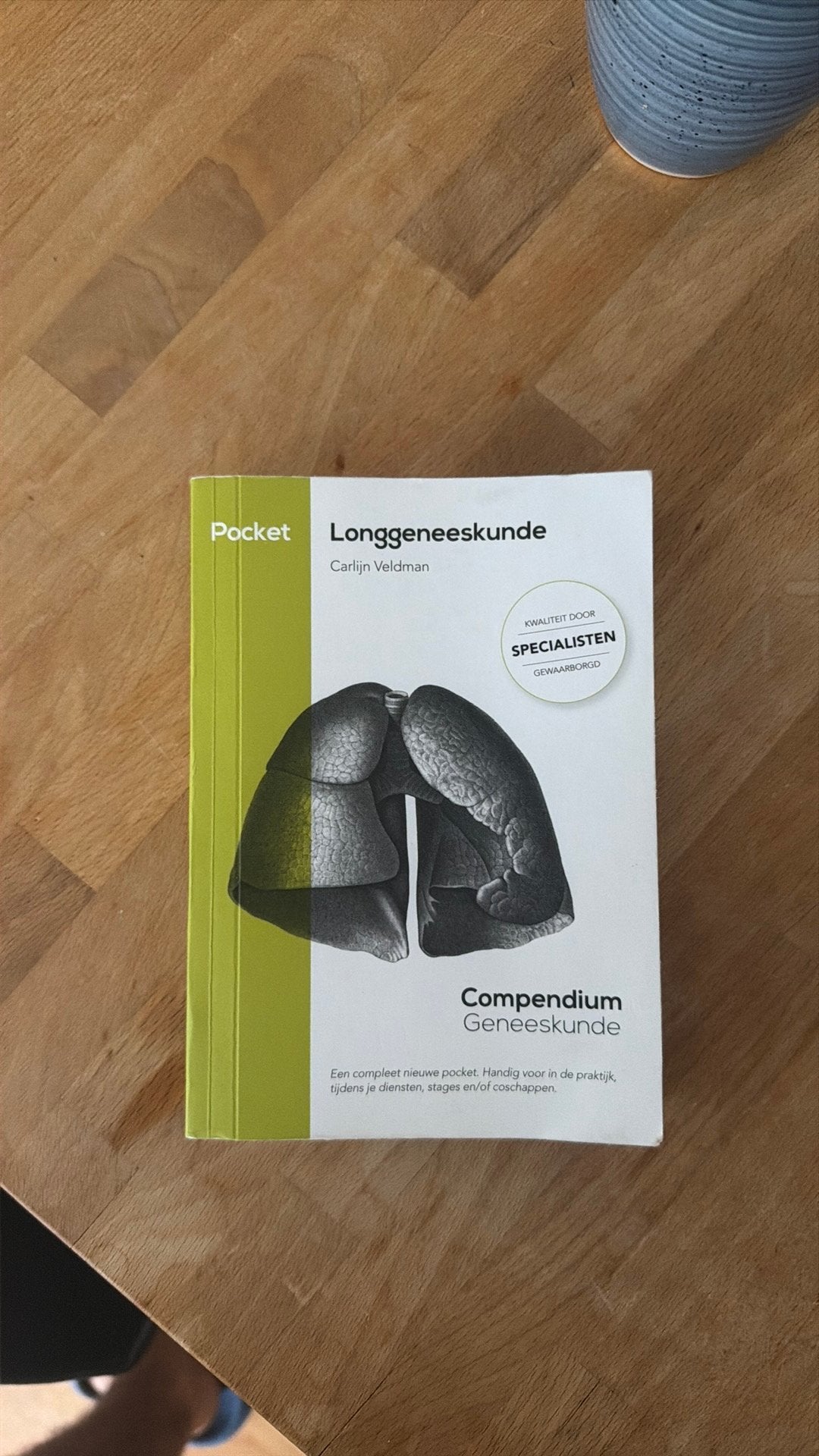 Compendium Pocket longgeneeskunde, Ophalen of Verzenden, Beta, Zo goed als nieuw, WO