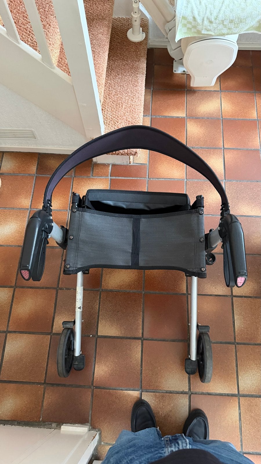 Rollator, merk Ridder, Ophalen of Verzenden, Opvouwbaar, Zo goed als nieuw