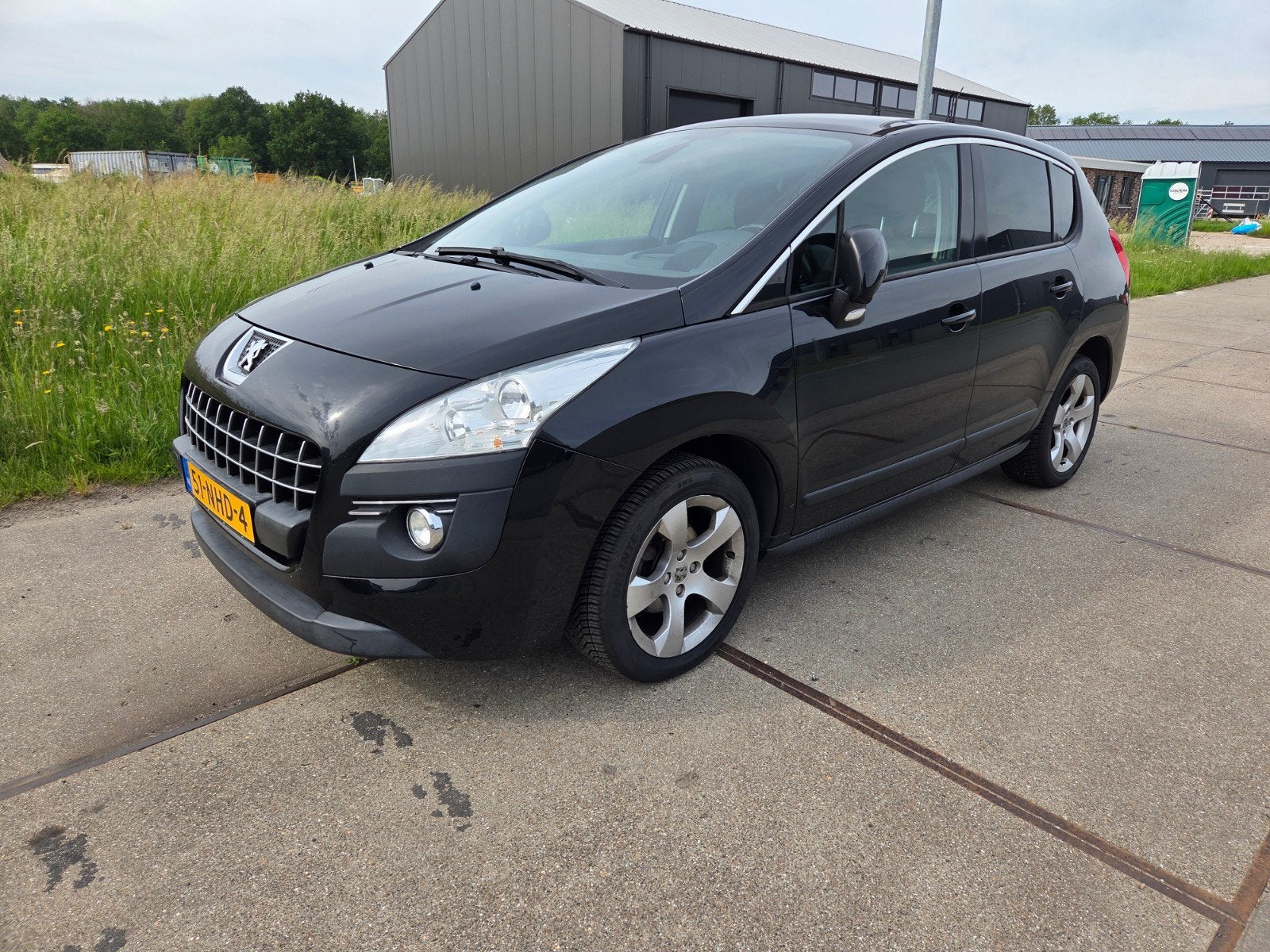 Peugeot 3008 1.6 VTI 2010 Zwart, Auto's, Peugeot, Bedrijf, Benzine, C, MPV, Handgeschakeld, Origineel Nederlands, Zwart, Voorwielaandrijving