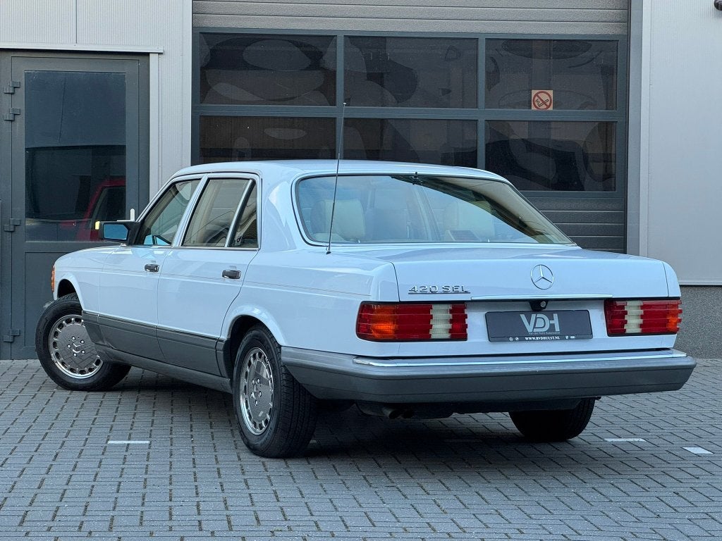 Mercedes Benz 420SEL Ecc Airco Leder Wegenbelasting vrij !, foto 3