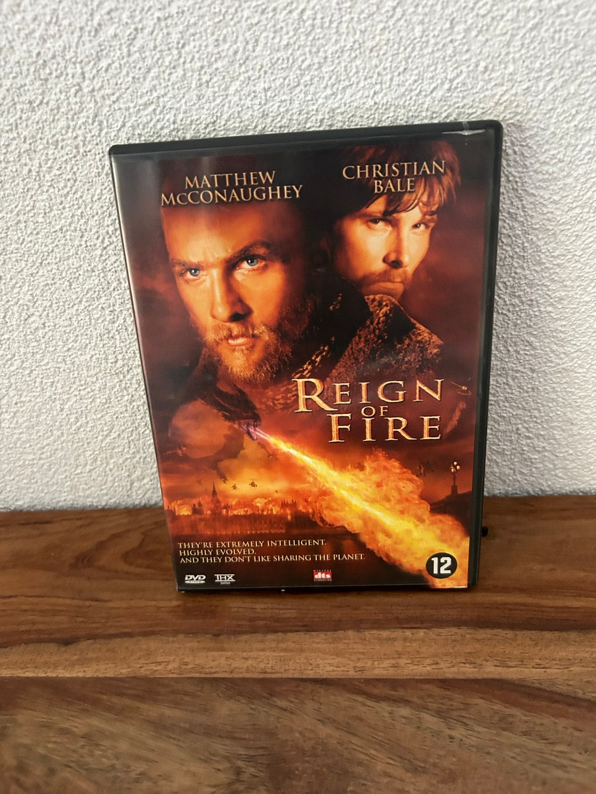 Reign of Fire DVD - Actiethriller met Matthew McConaughey, Nederlands, Actiethriller, Ophalen of Verzenden, Zo goed als nieuw