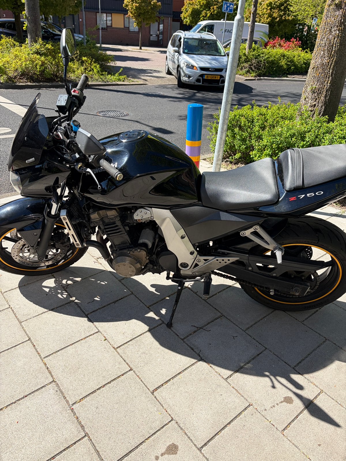 Kawasaki Z750, 750 cc, 4 cilinders, Motorrijbewijs A, Gebruikt
