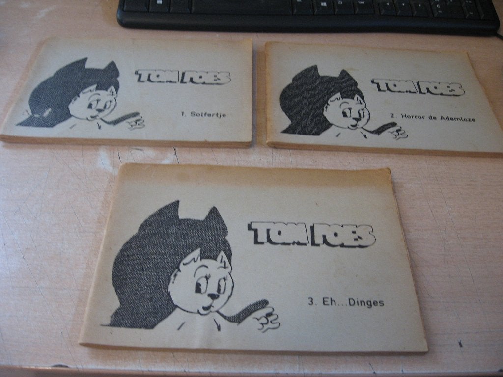 Tom Poes  3x, Meerdere stripboeken, Ophalen of Verzenden, Gelezen