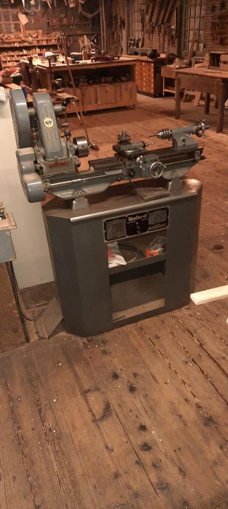 draaibank Myford ML7, Ophalen, Gebruikt
