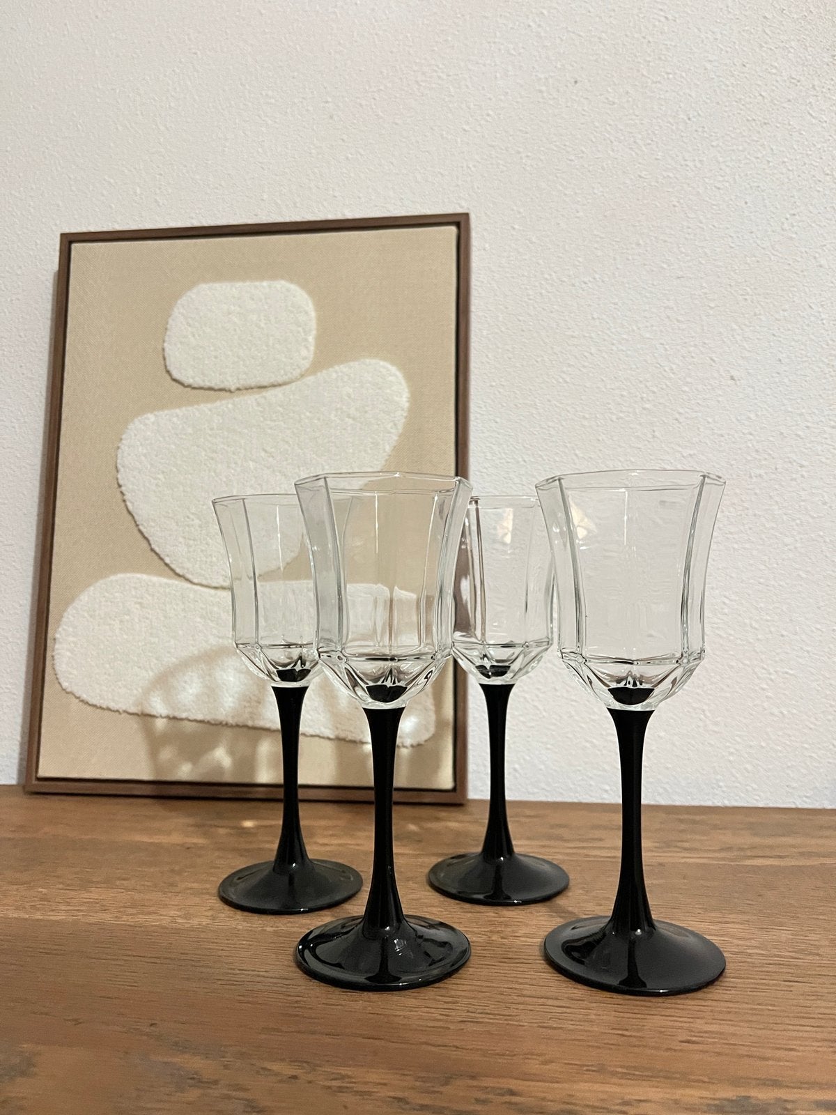 Set van 4 Luminarc Octime wijnglazen, Verzamelen, Glas en Borrelglaasjes, Ophalen, Zo goed als nieuw, Overige typen