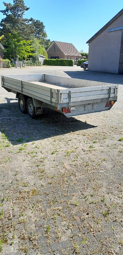 aanhanger tandemasser  Assems, Auto diversen, Aanhangers en Bagagewagens, Ophalen of Verzenden, Gebruikt