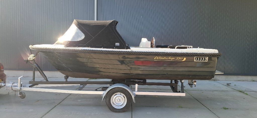 Admiral 530 Sloep met Trailer en 8 pk Yamaha 4-takt, Ophalen, Gebruikt, 5 m, Anker